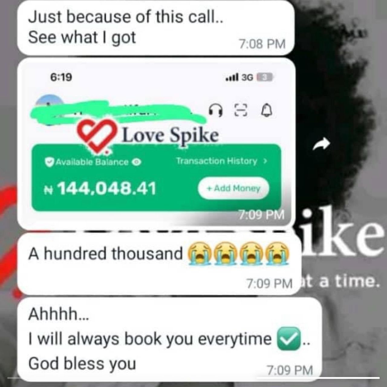 Romantic Surprise call moment